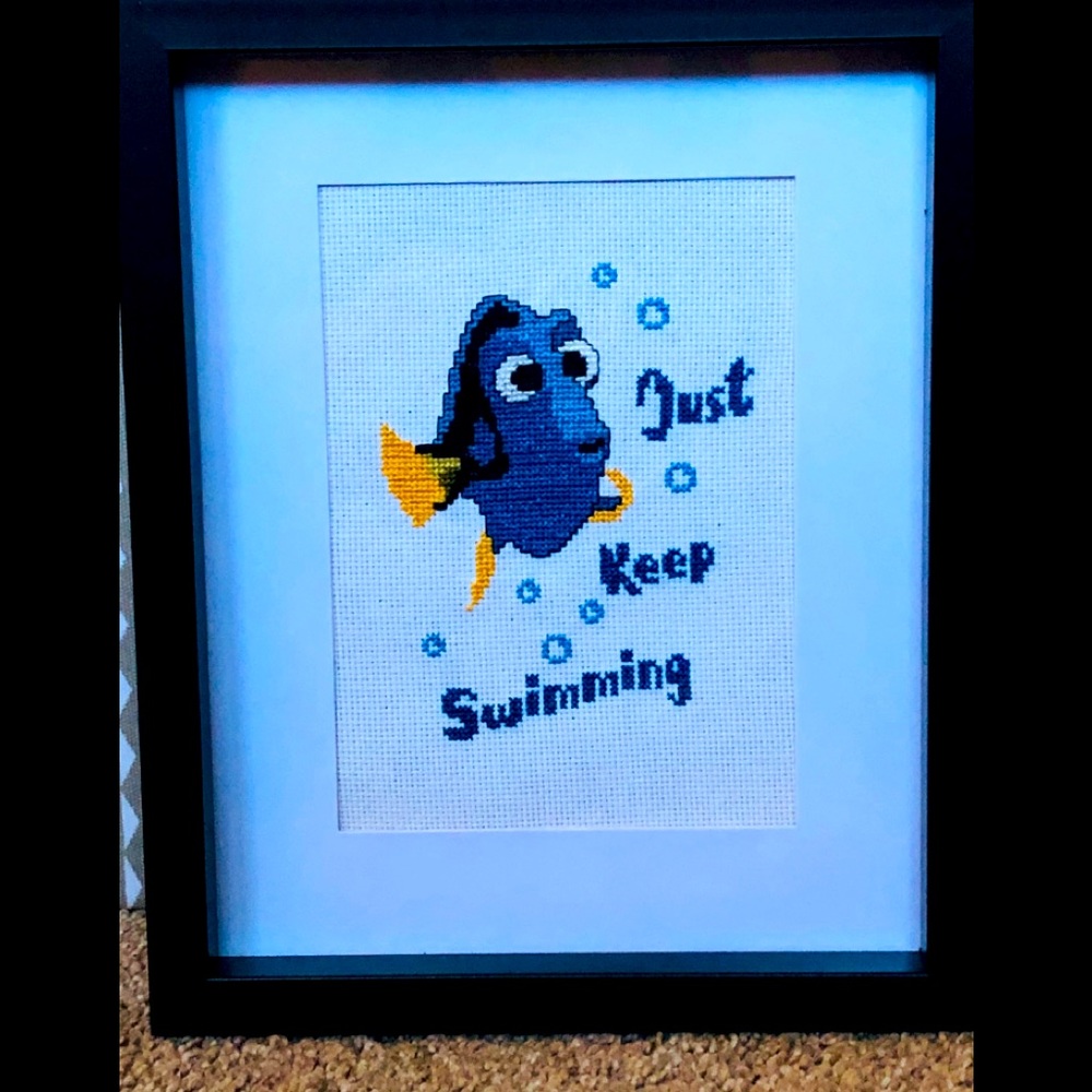 Disney’s Dory Cross Stitch.